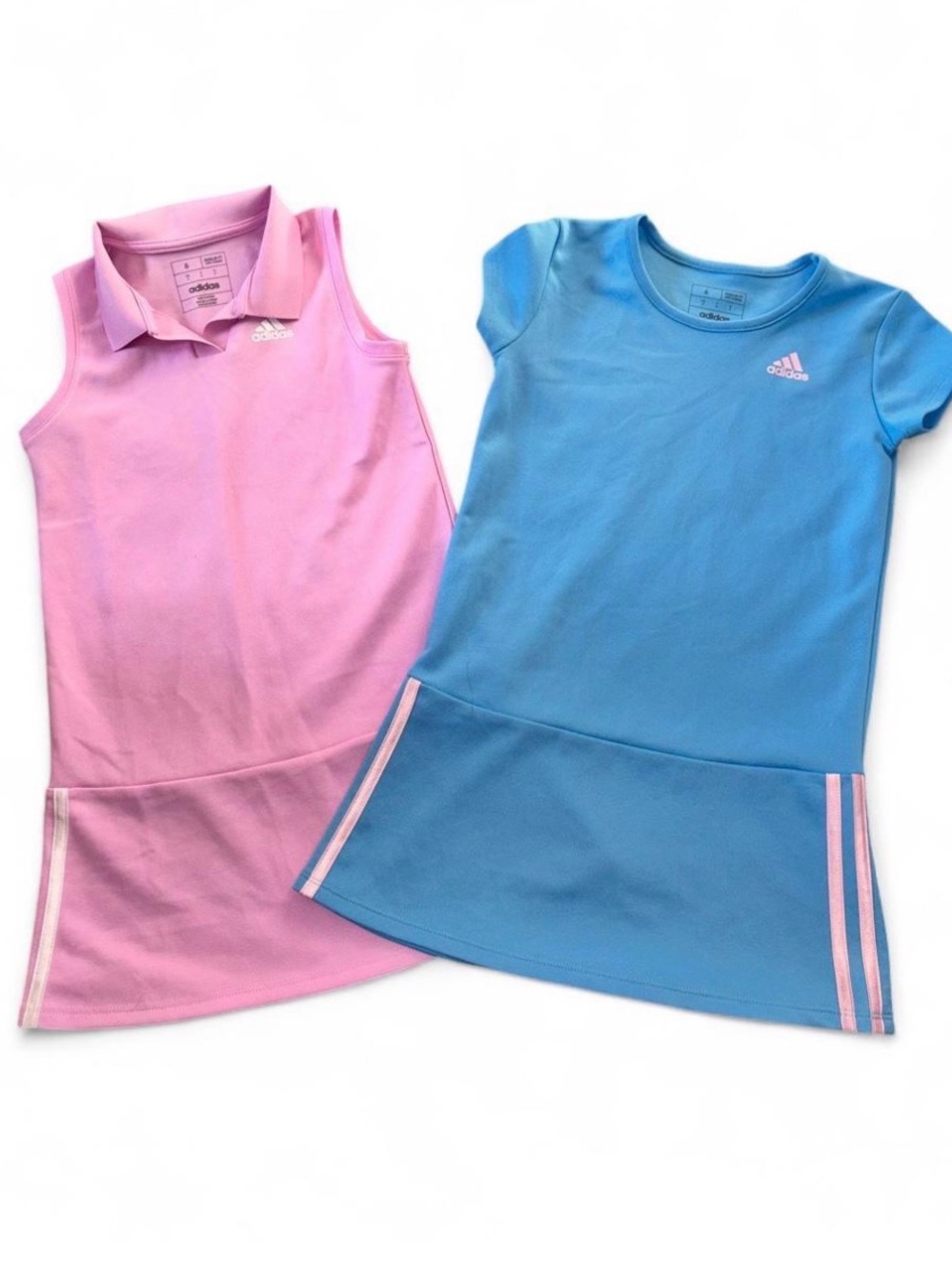 adidas Girls' Athletic Dress - Pink & Blue